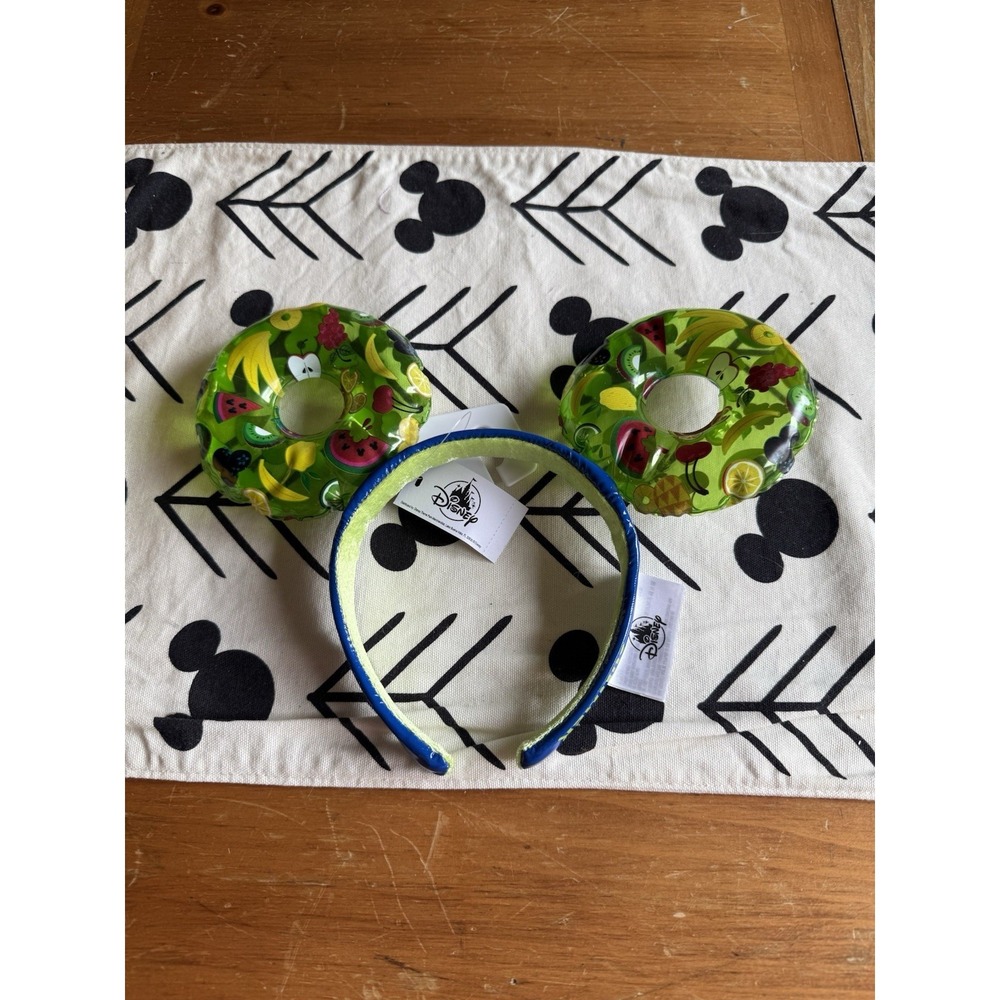 Disney Parks Mickey Ears Headband Pool Float Sweet Summer New with Tag